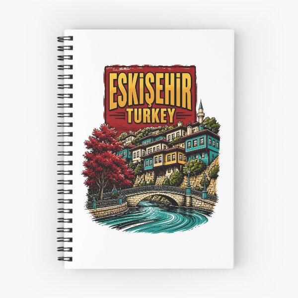 Item preview, Eskisehir Turkey Vintage Travel Tourism designed and sold by TravelersGems.