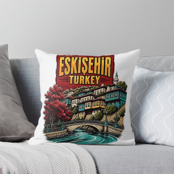 Item preview, Eskisehir Turkey Vintage Travel Tourism designed and sold by TravelersGems.