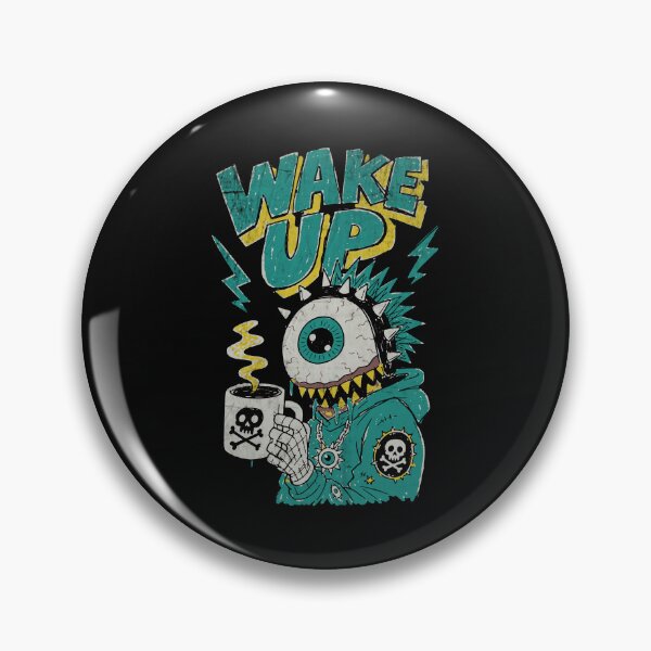 Item preview, Sleepy Eyeball Monster Coffee Punk designed and sold by Studio Bootleg.