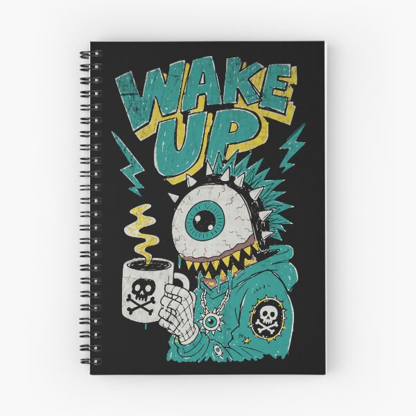 Item preview, Sleepy Eyeball Monster Coffee Punk designed and sold by Studio Bootleg.