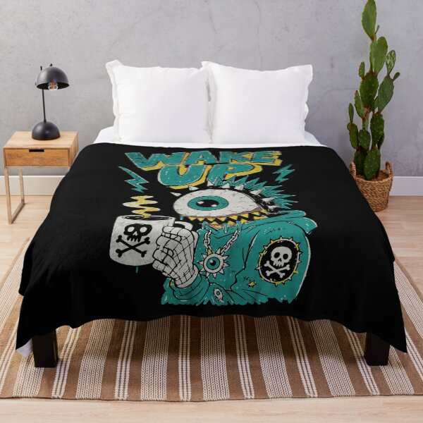 Item preview, Sleepy Eyeball Monster Coffee Punk designed and sold by Studio Bootleg.