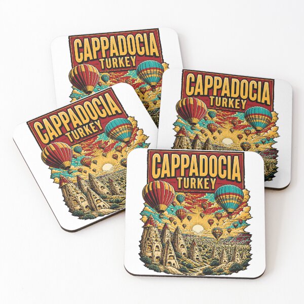 Item preview, Cappadocia Turkey Vintage Travel Tourism designed and sold by TravelersGems.