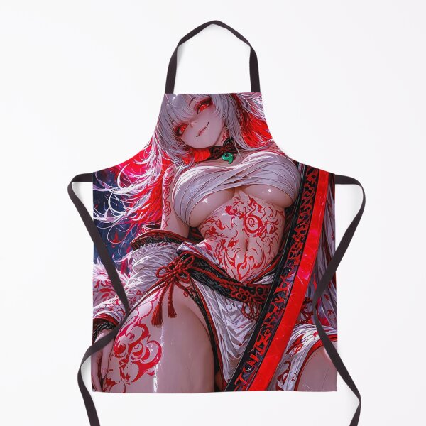 Item preview, Red Moon Kitsune Warrior Girl designed and sold by gloriacorear.