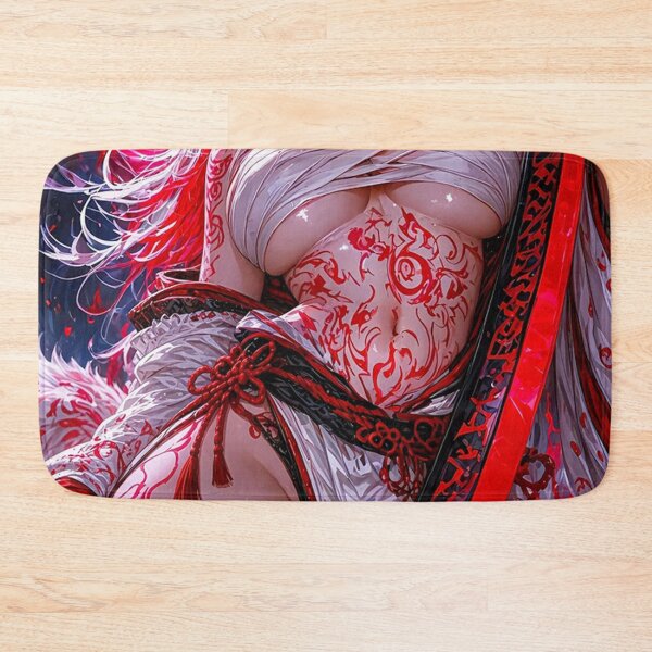 Item preview, Red Moon Kitsune Warrior Girl designed and sold by gloriacorear.