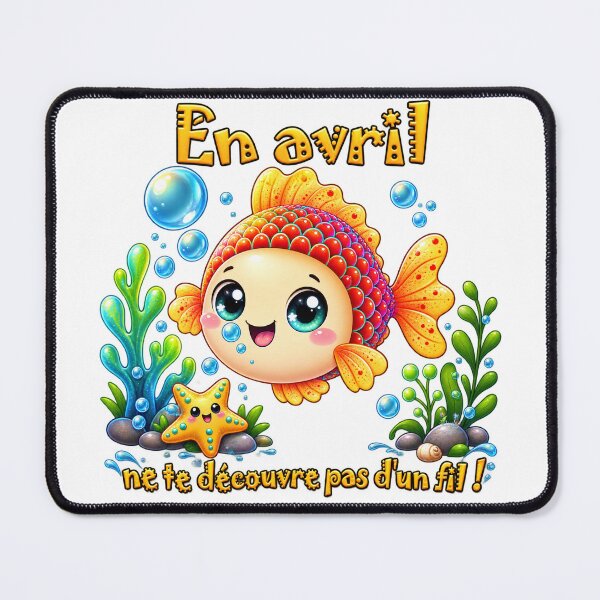 Item preview, In April, don't shed a stitch! Not even underwater^^ - Namaloue designed and sold by cheznamaloue.