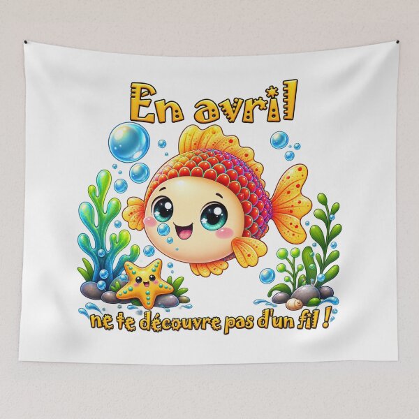 Item preview, In April, don't shed a stitch! Not even underwater^^ - Namaloue designed and sold by cheznamaloue.