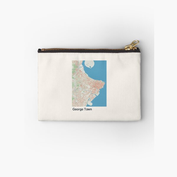 Artikelvorschau, Minimalistische Kartenkunst von George Town entworfen und verkauft von MapsNerd.