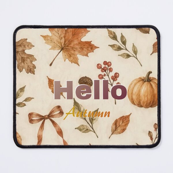Item preview, Hello Autumn Pumpkin Leaf Seamless Pattern designed and sold by crystalar95.