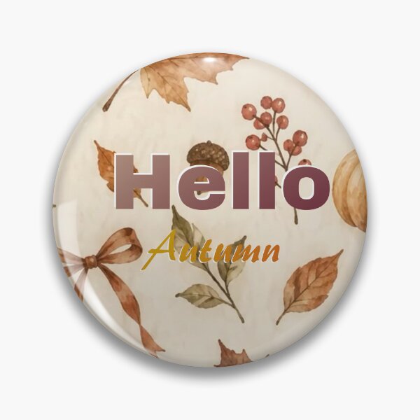 Item preview, ​Hello Autumn Pumpkin Leaf Seamless Pattern designed and sold by crystalar95.