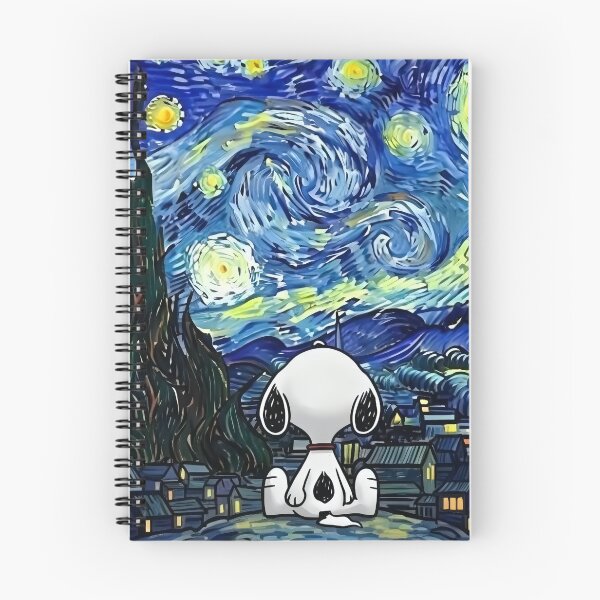 Item preview, Starry Night Snoopy designed and sold by COFFEEWITHARTS.