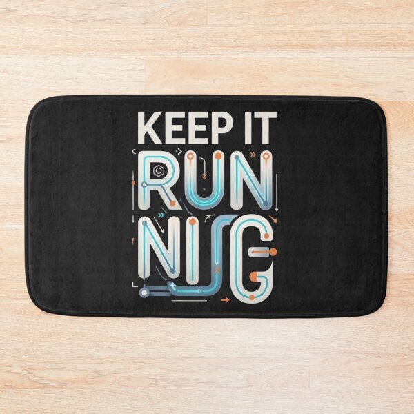Item preview, Keep It Running Maintenance Reliability Engineering designed and sold by Amr Darwish Graphic designer.