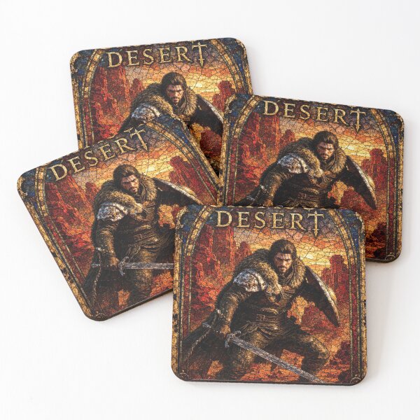 Item preview, Warrior in Stained Glass Desert designed and sold by gloriacorear.