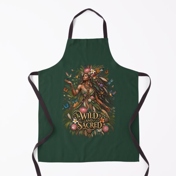 Item preview, Wild and Sacred | Mother Nature Art | Sacred Feminine Nature Illustration designed and sold by 'VARI'.
