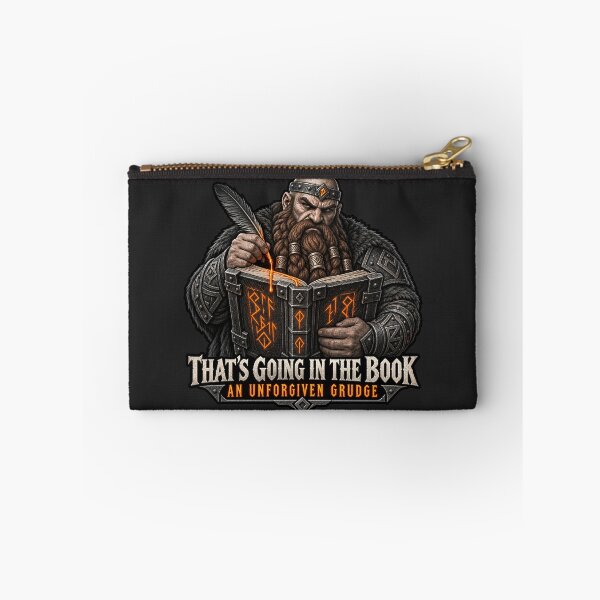 Item preview, That's Going in the Book! – Dwarven Grudge designed and sold by WUSCHELWORKS.