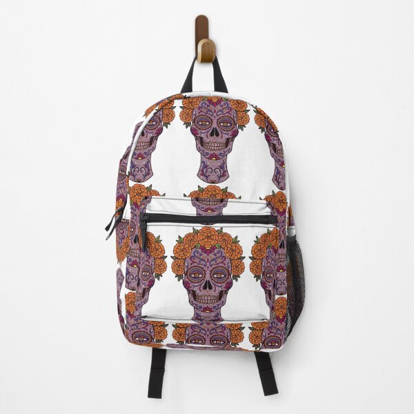 Item preview, Catrina Colorful Sugar Skull Illustration designed and sold by Ojo de Lilith.