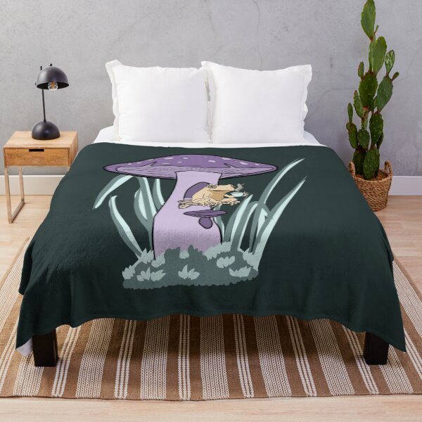 Item preview, Frog Drinking Coffee Cottagecore Mushroom Goblincore designed and sold by LeshanArt.