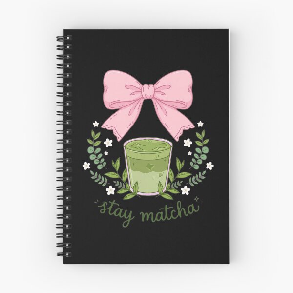 Aperçu de l'œuvre Stay Matcha - Matcha Latte glacé Pink Bow - Coquette Matcha Lover créée et vendue par Vibe-Vary.