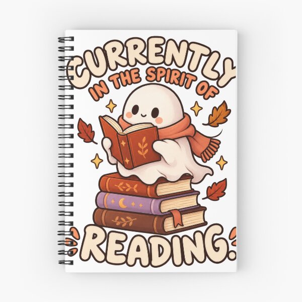 Item preview, Currently in the Spirit of Reading Cute Ghost Book Lover designed and sold by Trendy-Artistry.