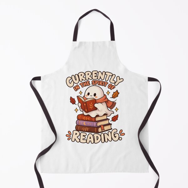 Item preview, Currently in the Spirit of Reading Cute Ghost Book Lover designed and sold by Trendy-Artistry.
