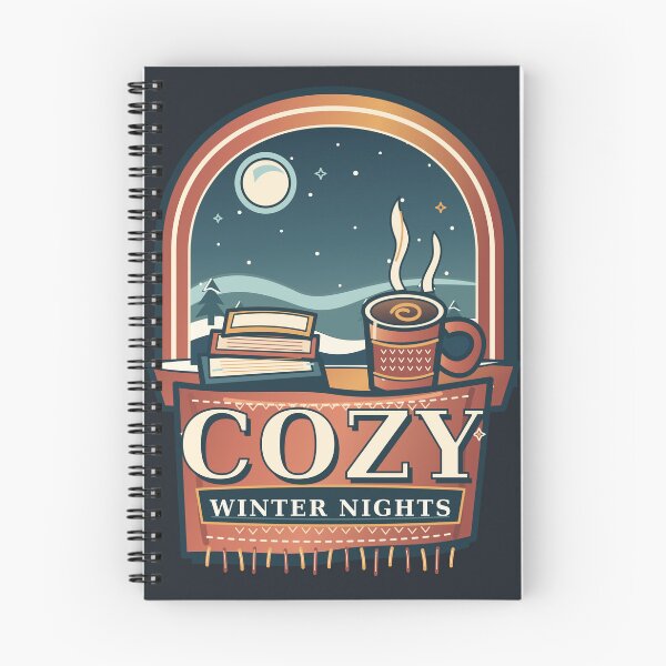 Item preview, Cozy Winter Nights – Snowy Reading Corner designed and sold by DIGIVIPER.