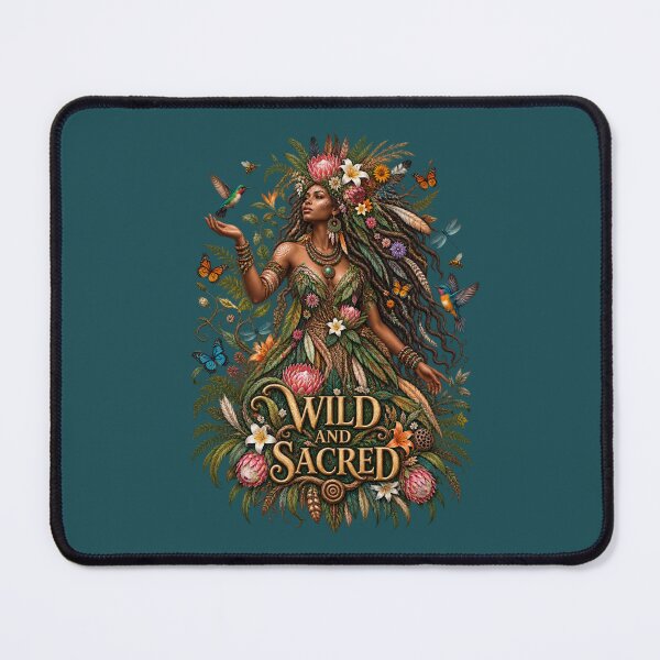 Item preview, Copy of Wild and Sacred | Mother Nature Art | Sacred Feminine Nature Illustration designed and sold by 'VARI'.