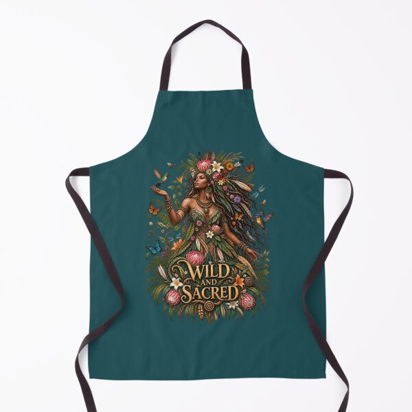 Item preview, Copy of Wild and Sacred | Mother Nature Art | Sacred Feminine Nature Illustration designed and sold by 'VARI'.