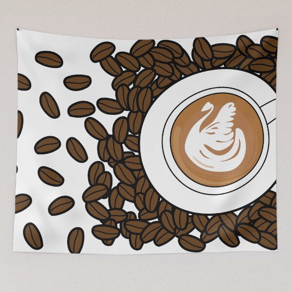 Item preview, Latte art designed and sold by Cathal O'Toole.