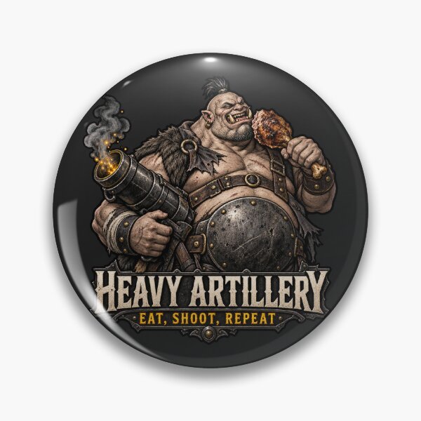 Item preview, Heavy Artillery – Eat, Shoot, Repeat Ogre designed and sold by WUSCHELWORKS.