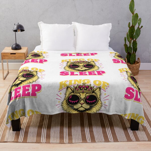 Item preview, King of Sleep Cat designed and sold by moodboardzz.