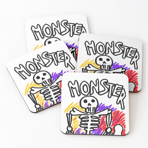 Item preview, MONSTER - colorful skeleton designed and sold by urkog.