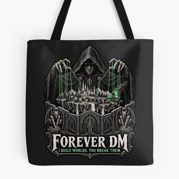 Item preview, Forever DM I Build Worlds You Break Them designed and sold by WUSCHELWORKS.
