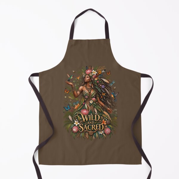 Item preview, Wild and Sacred | Mother Nature Art | Sacred Feminine Nature Illustration designed and sold by 'VARI'.