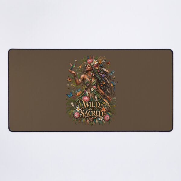 Item preview, Wild and Sacred | Mother Nature Art | Sacred Feminine Nature Illustration designed and sold by 'VARI'.