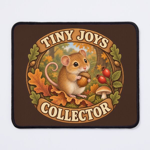 Item preview, Tiny Joys Collector Autumn Mouse designed and sold by ChirpInc.