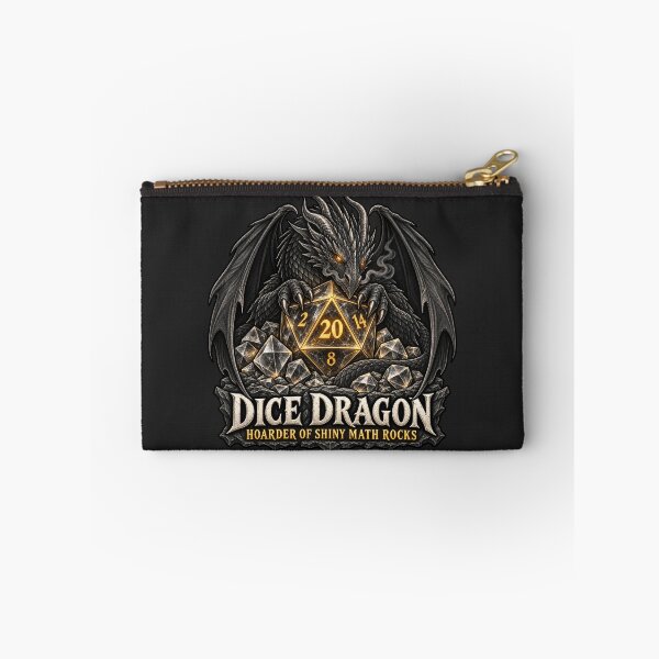 Item preview, Dice Dragon Shiny Math Rocks D20 RPG designed and sold by WUSCHELWORKS.