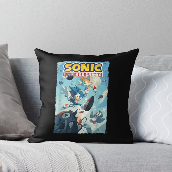 Item preview, Sonic The Hedgehog Comic Cover Sonic Tails designed and sold by cutezodiac.