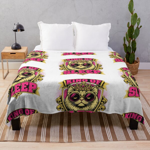 Item preview, Cute Cat Sleeping Dreamy Artwork designed and sold by moodboardzz.