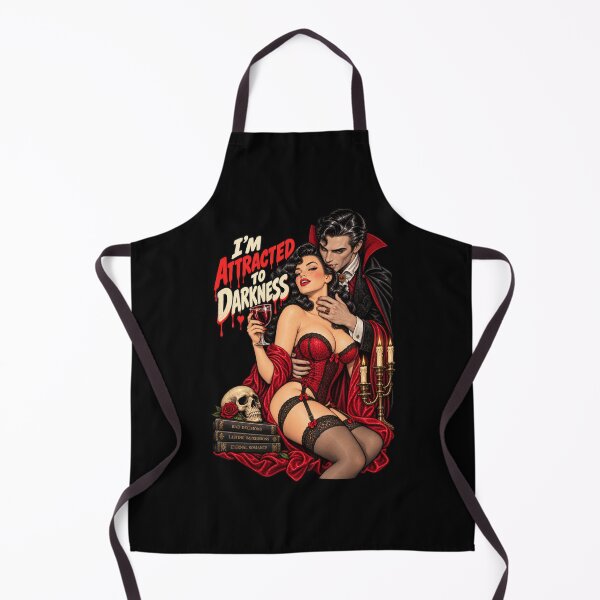 Item preview, I’m Attracted to Darkness – Vintage Vampire Romance designed and sold by DopeyRobot.