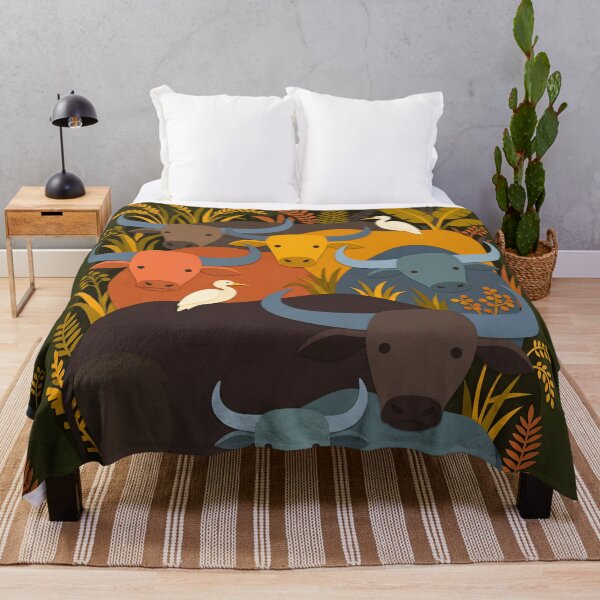 Item preview, Carabao Family | Filipino Water Buffalo Art | Home Decor Housewarming Gift | Filipino Home designed and sold by monicabianca.