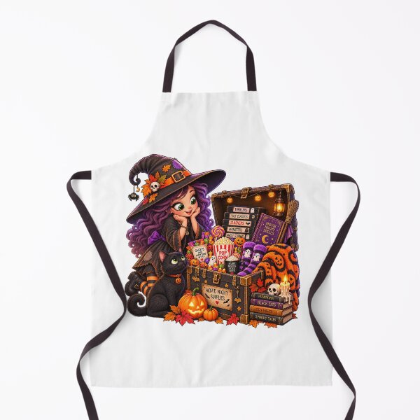 Item preview, Witch’s Movie Night Supplies – Cozy Halloween VHS Night designed and sold by The Cutting Room.