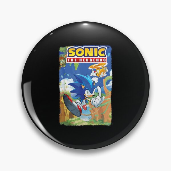 Item preview, Sonic The Hedgehog Comic Cover Design designed and sold by cutezodiac.