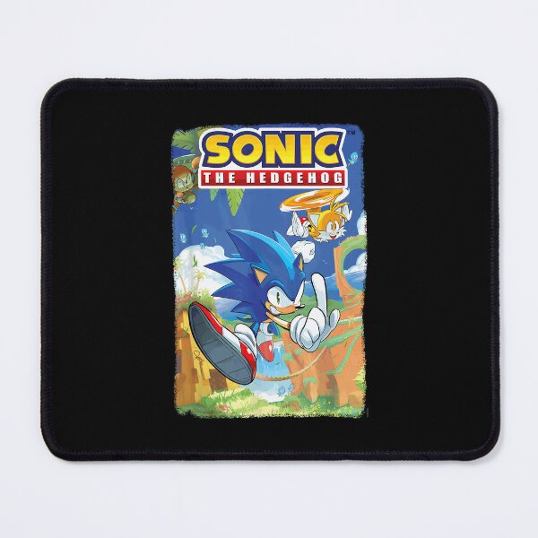 Item preview, Sonic The Hedgehog Comic Cover Design designed and sold by cutezodiac.