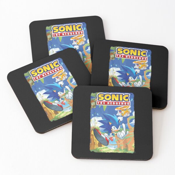 Item preview, Sonic The Hedgehog Comic Cover Design designed and sold by cutezodiac.