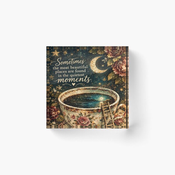 Item preview, Moonlit Teacup Moments designed and sold by CyndiEpps.