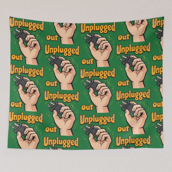 Item preview, Unplugged Out Reloaded Premium Trendy Best Gift 55 designed and sold by DreamWorksde.