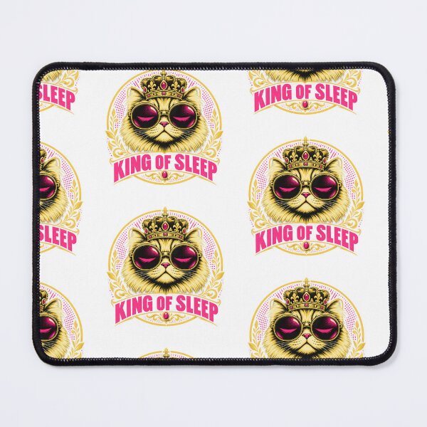 Item preview, Adorable Sleeping Cat King Artwork designed and sold by moodboardzz.