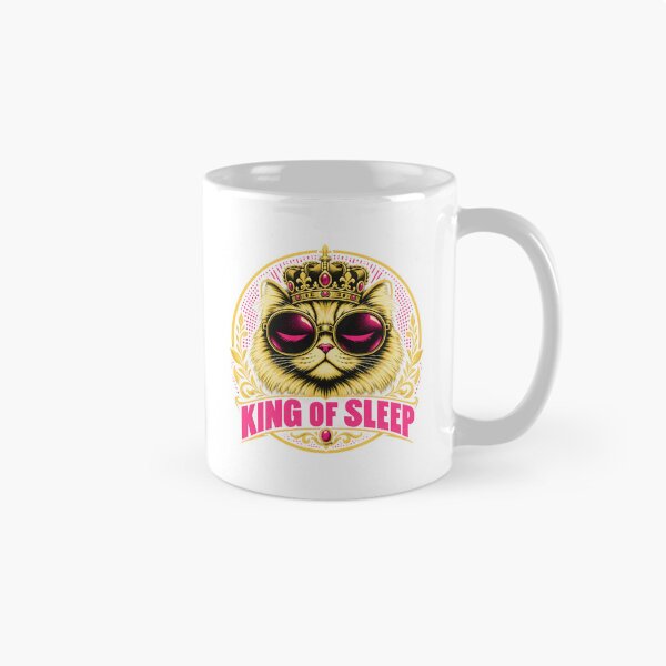 Item preview, Adorable Sleeping Cat King Artwork designed and sold by moodboardzz.