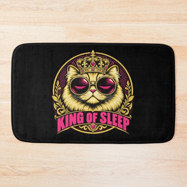 Item preview, Adorable Sleeping Cat King Artwork designed and sold by moodboardzz.