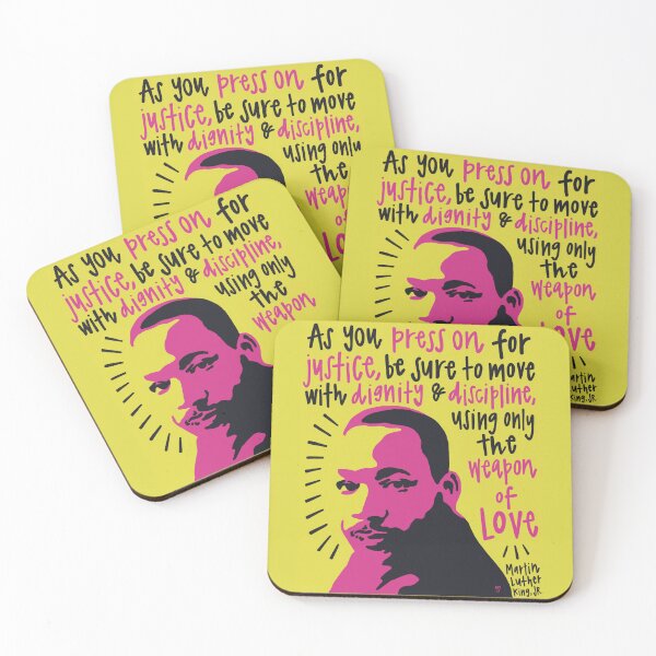 Item preview, Martin Luther King Jr. Inspirational Portrait designed and sold by emilyvpcreates.