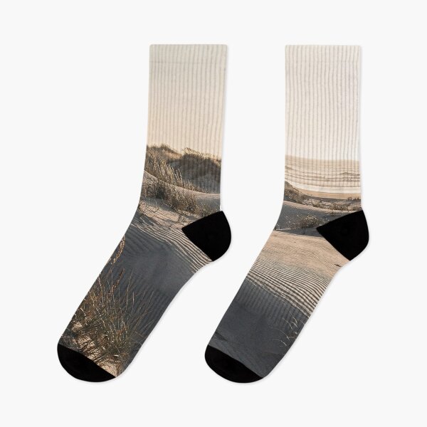 Item preview, Ink and Warm Linen Dunes Coastal Wall Art designed and sold by Carnival Posters.